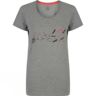 Tee Dare 2 b Feathery Mujer - Gris - Chile RVL279084